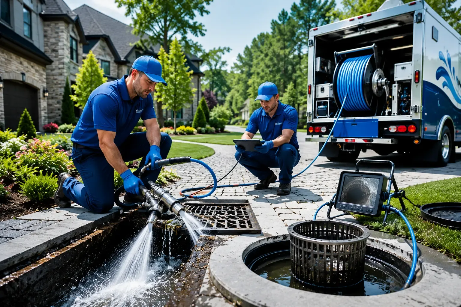 Local outdoor drain cleaning professionals in South Lyon, MI